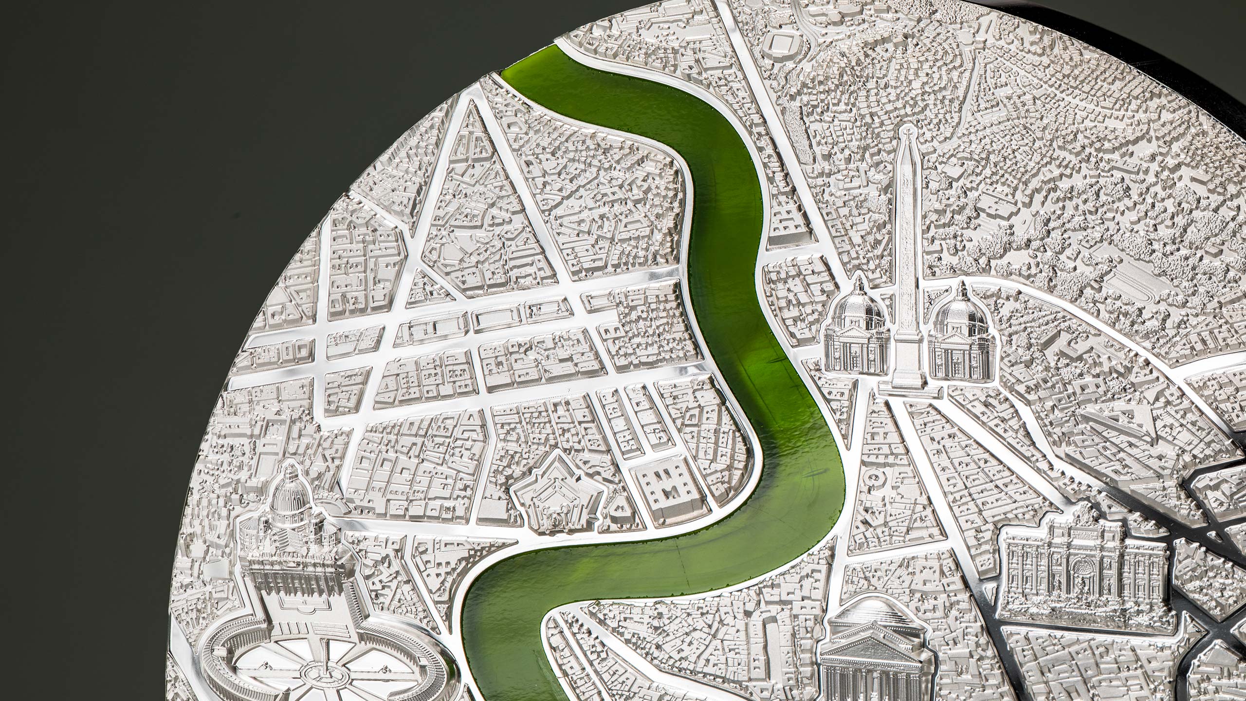 Tiffany Art Metropolis - Roma (Silber, Kilo Edition) Tiffany Art Metropolis - Roma (Silber, Kilo Edition)