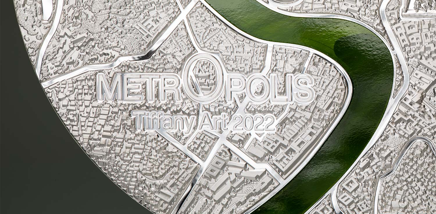 Tiffany Art Metropolis - Roma (Silber, Kilo Edition) Tiffany Art Metropolis - Roma (Silber, Kilo Edition)