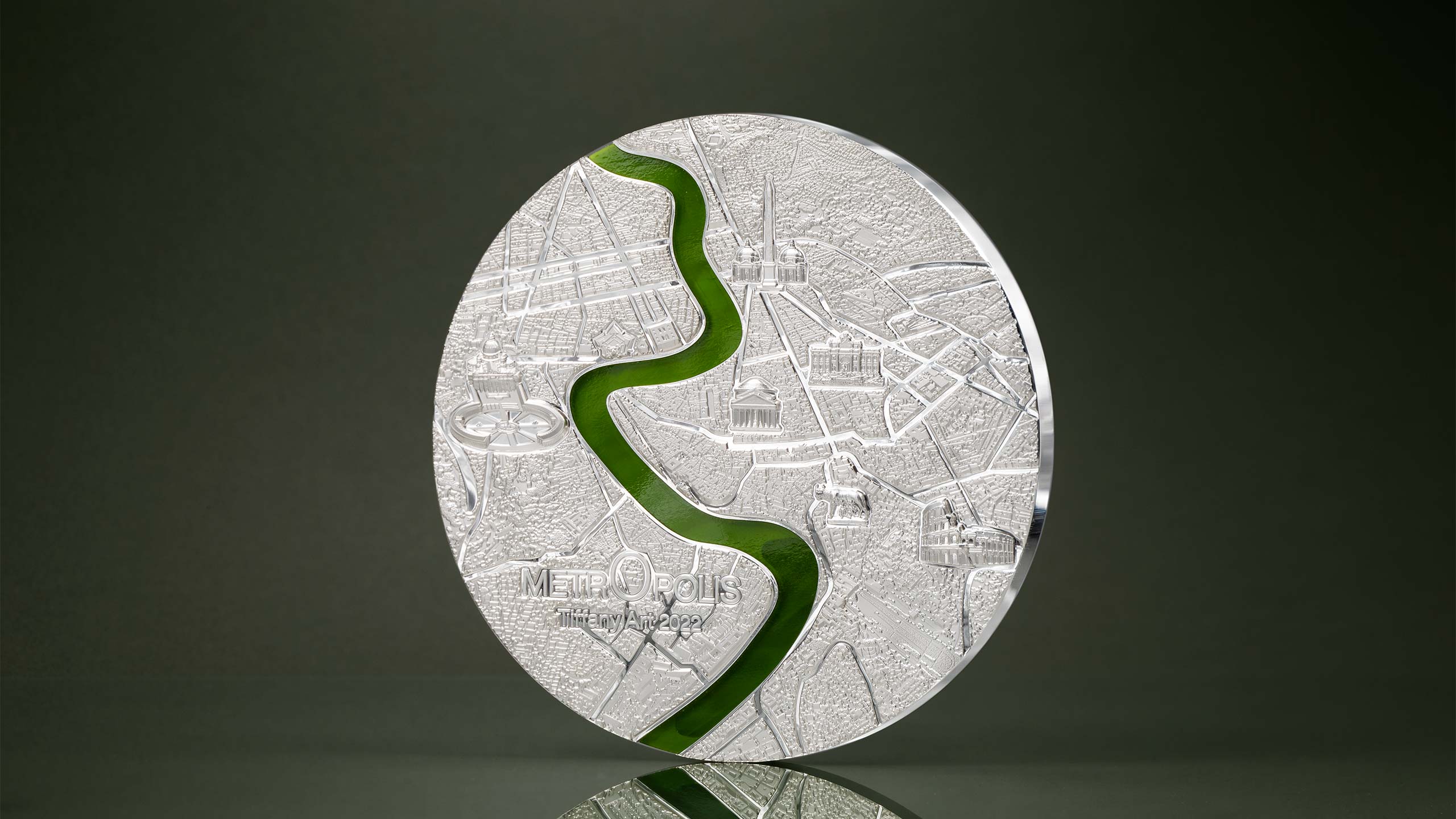 Tiffany Art Metropolis - Roma (Silber, Kilo Edition) Tiffany Art Metropolis - Roma (Silber, Kilo Edition)