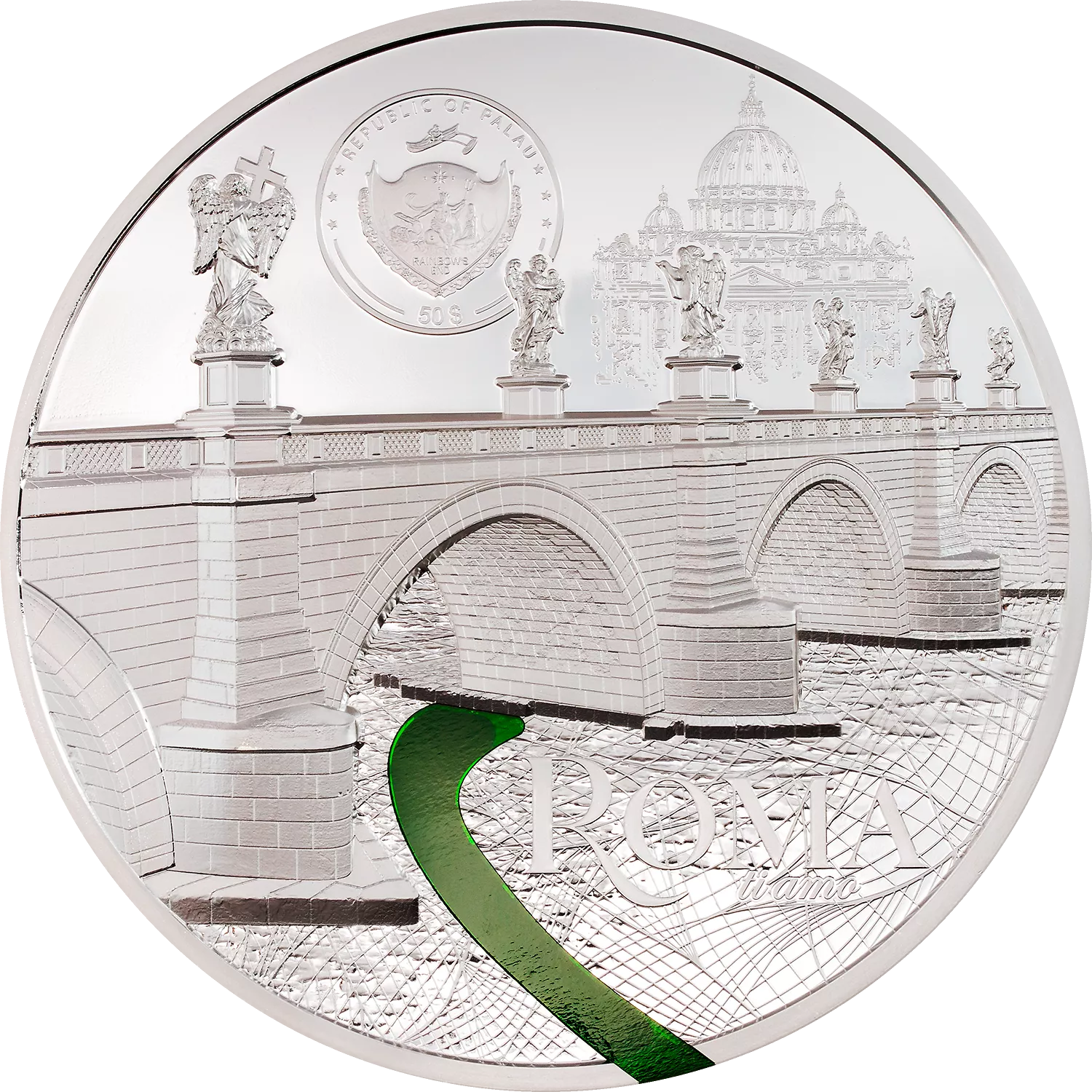Tiffany Art Metropolis - Roma (Silber, Kilo Edition) Tiffany Art Metropolis - Roma (Silber, Kilo Edition)